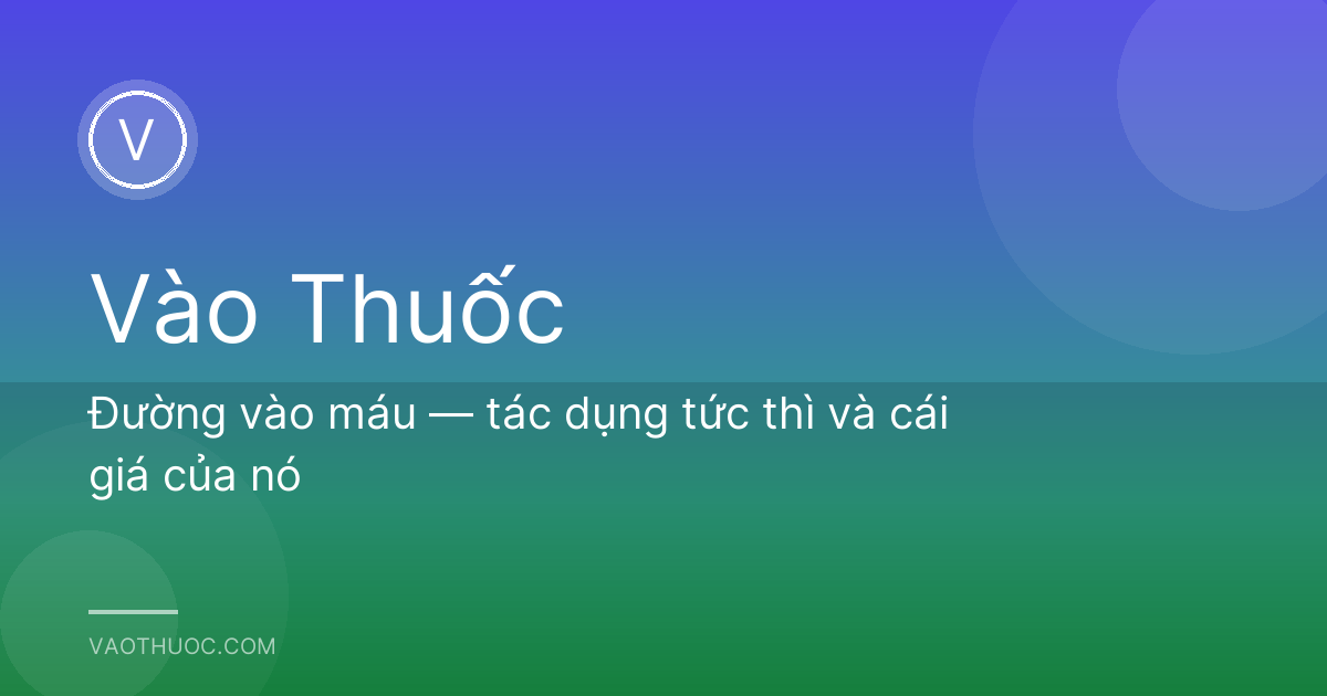 Đường vào máu — tác dụng tức thì và cái giá của nó